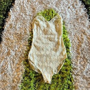 French Lace Sheer Bodysuit